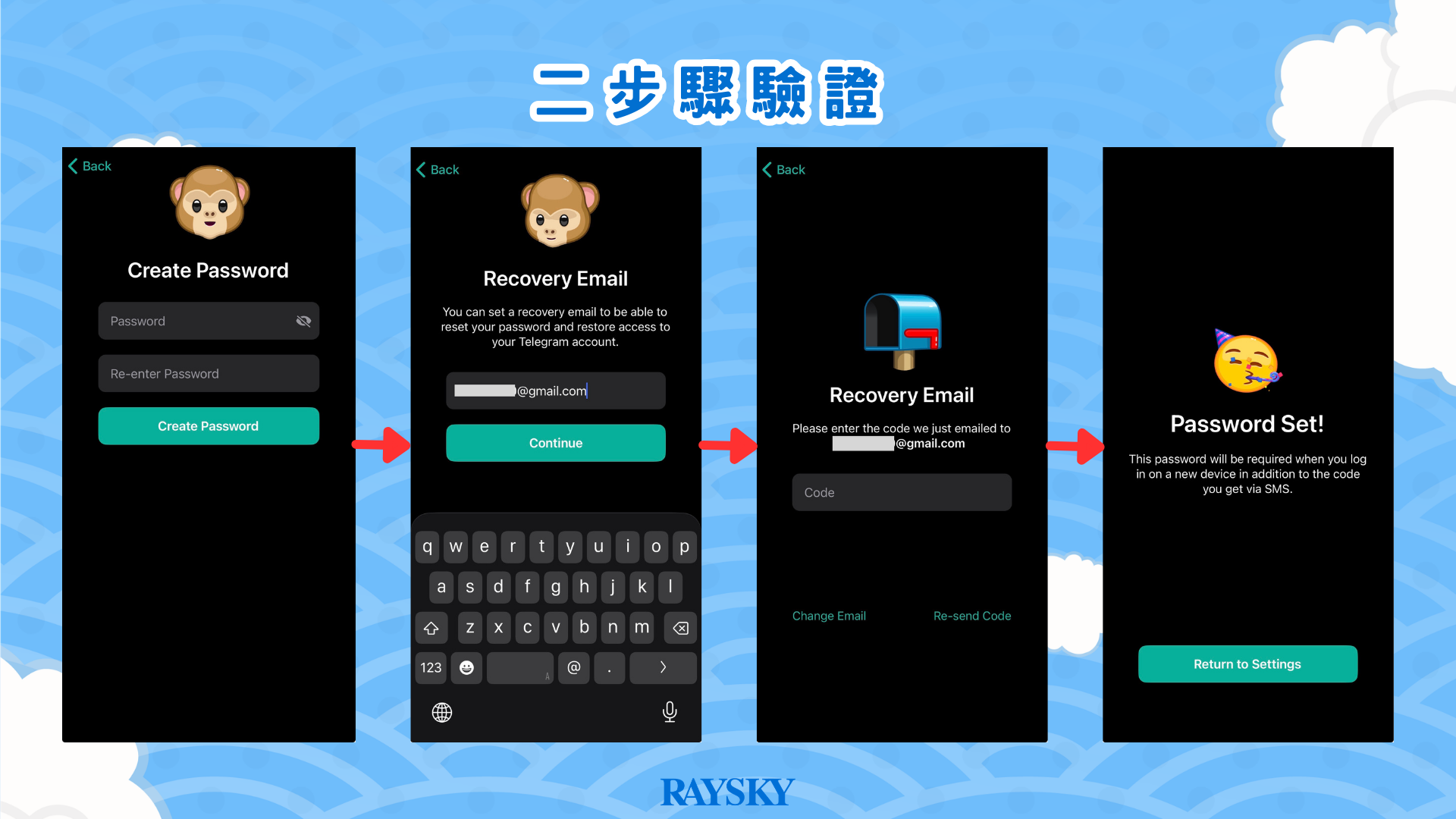 二步驟驗證 (Two-Step Verification)
