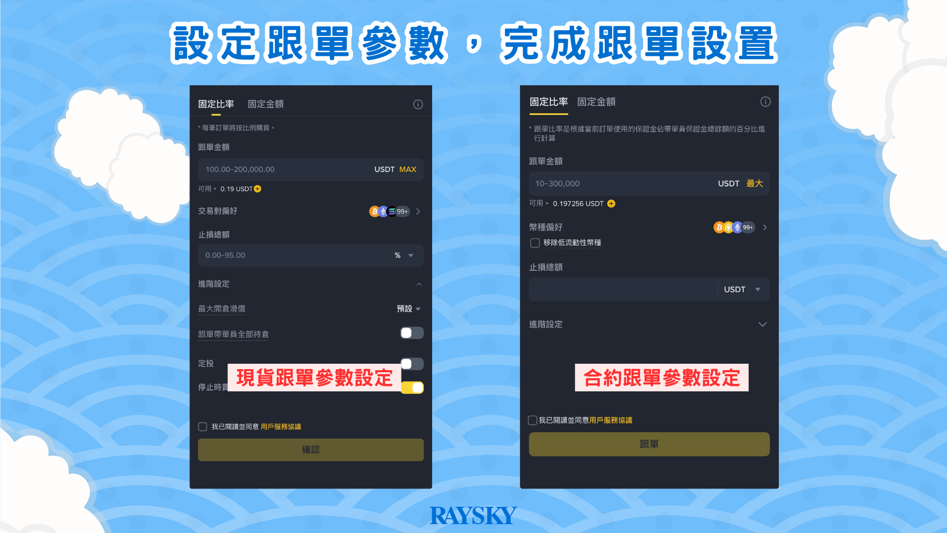 Binance Copy Trading Parameters