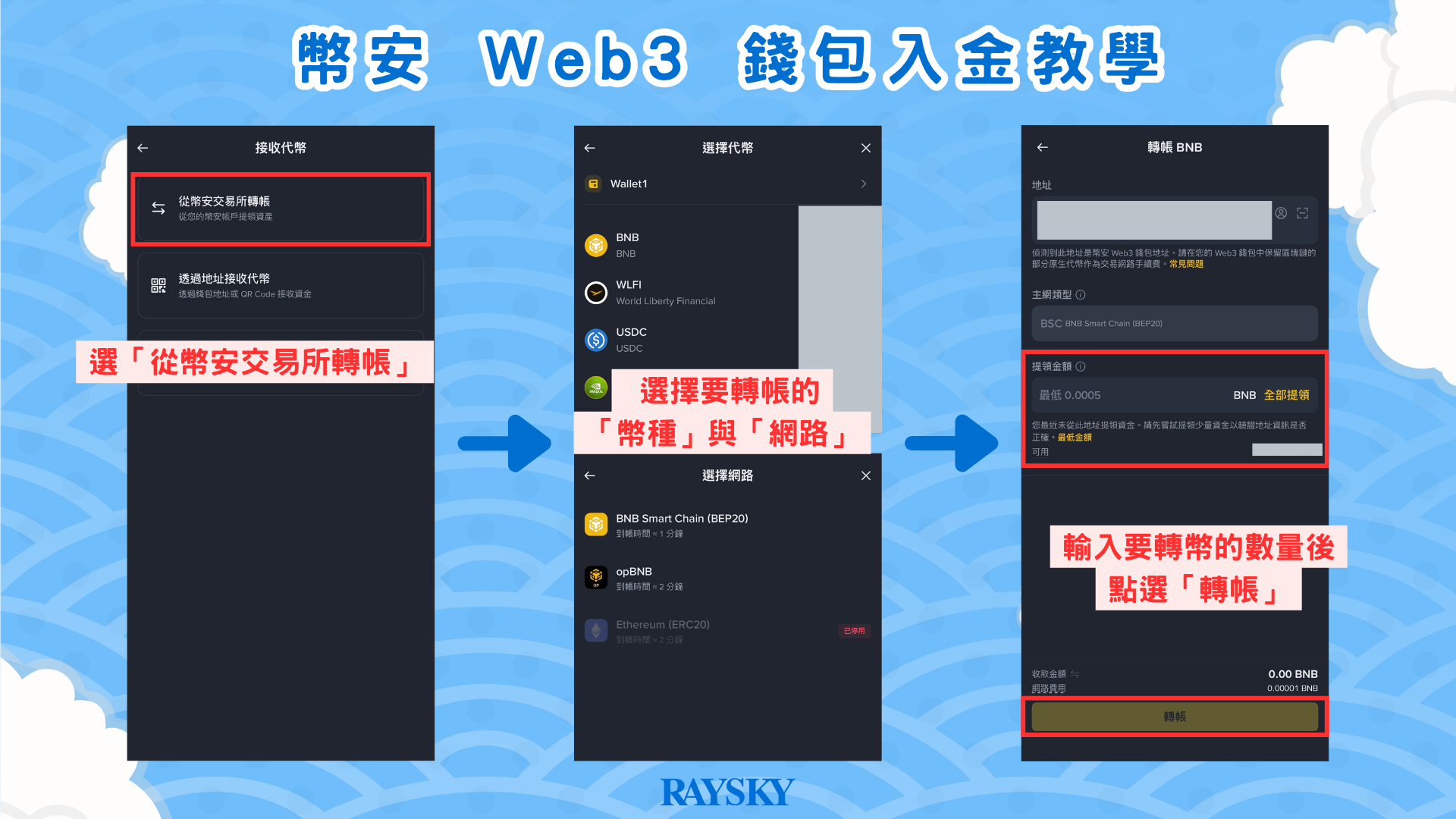 Binance Web3 Wallet Deposit 3