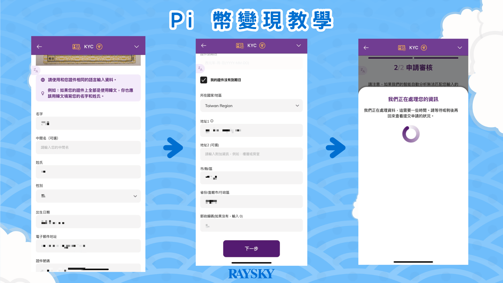 準備工作二：進行 Pi Network KYC