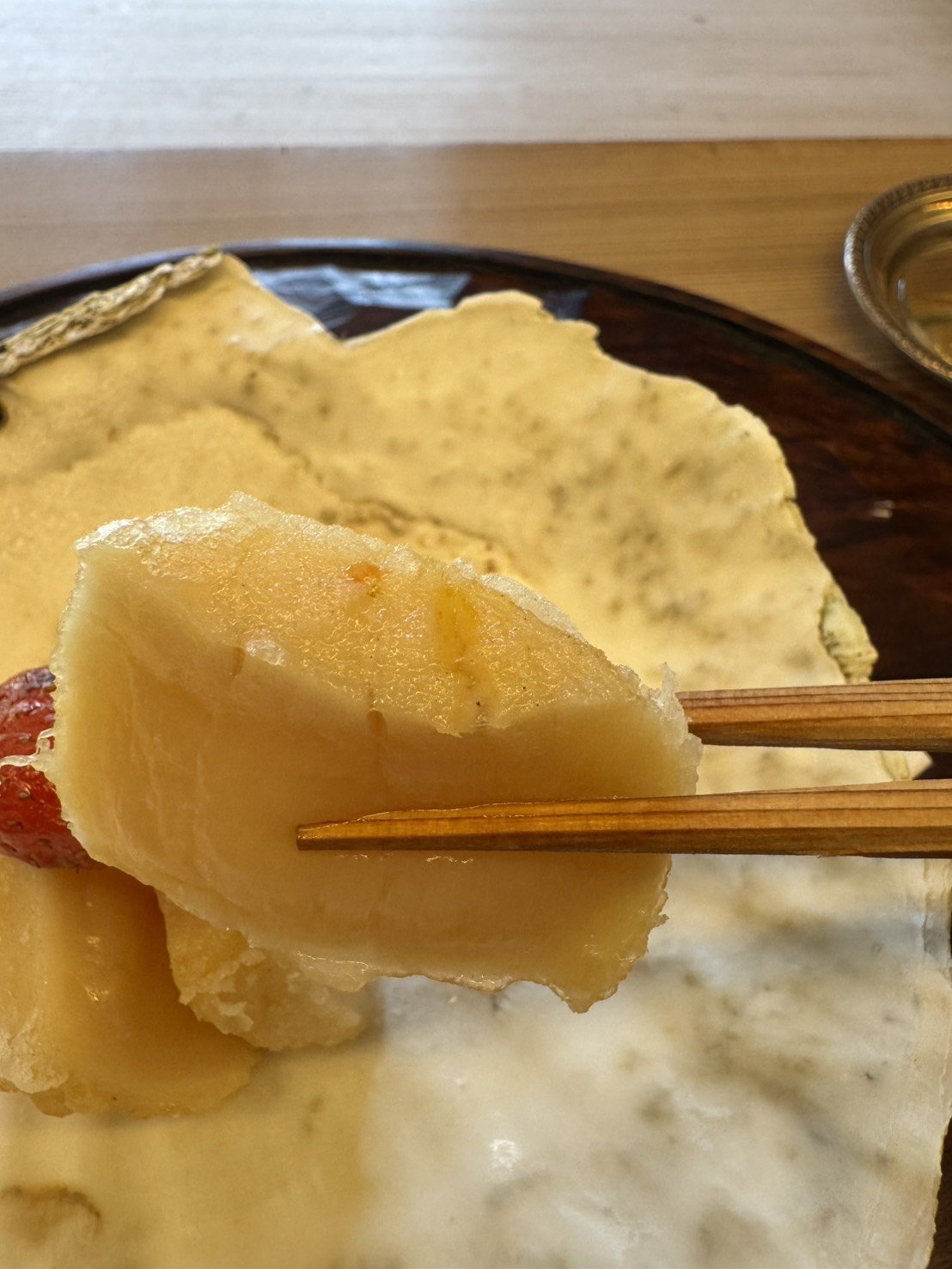 京都．東山緒方 | 干貝配草莓