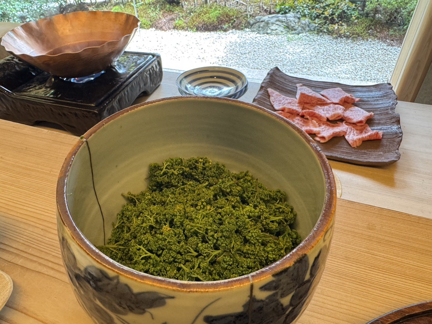 主廚現場涮牛肉根本開秀