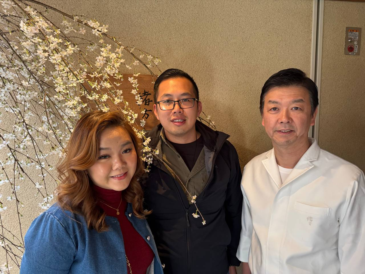 幫朋友 Simon, Vendy 和東山緒方的主廚拍照