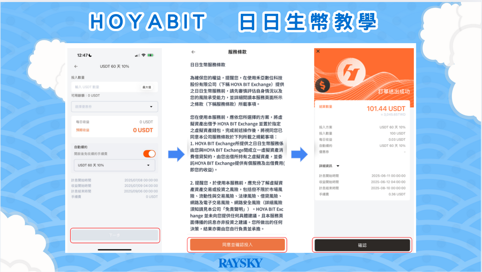HOYA BIT 日日生幣教學