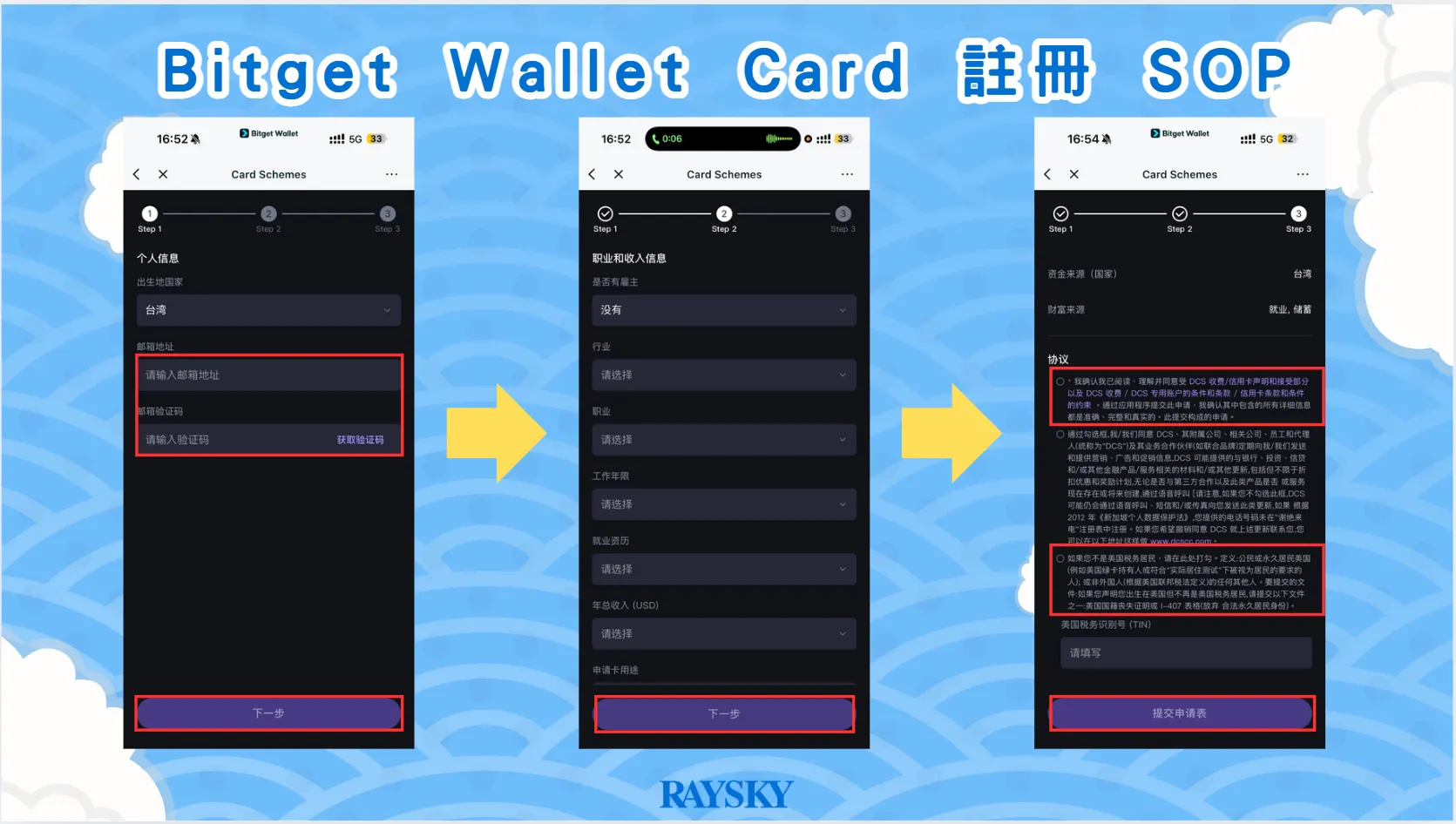 Bitget Wallet Card 申辦 SOP