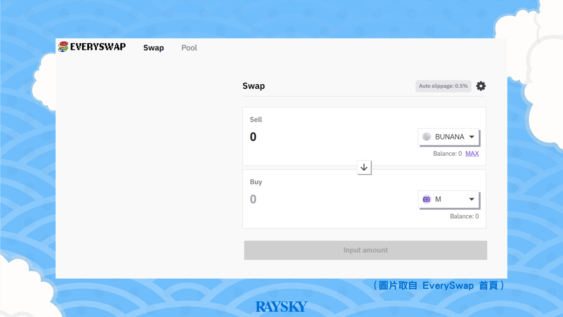 Everyswap 介面