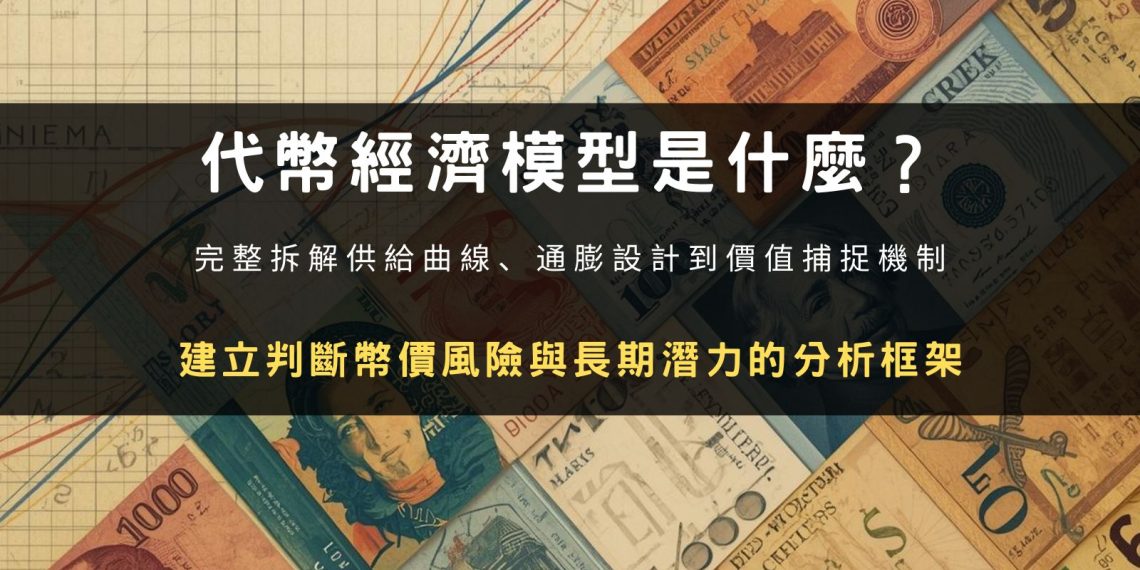 代幣經濟模型是什麼？完整拆解供給曲線、通膨設計到價值捕捉機制，建立判斷幣價風險與長期潛力的分析框架
