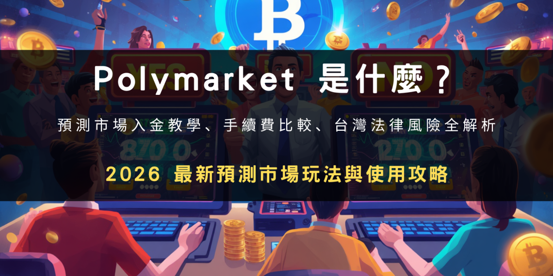 Polymarket 是什麼？預測市場入金教學、玩法解析與使用攻略；2026 最新預測市場玩法與功能、手續費比較、台灣法律風險全解析