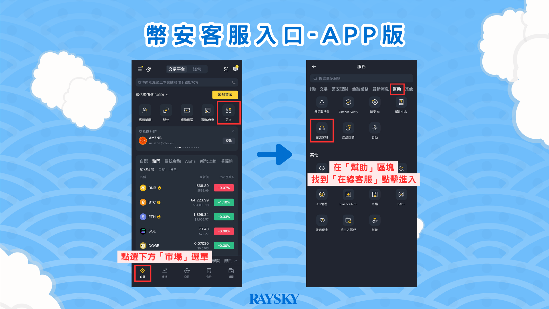 幣安客服入口 APP版