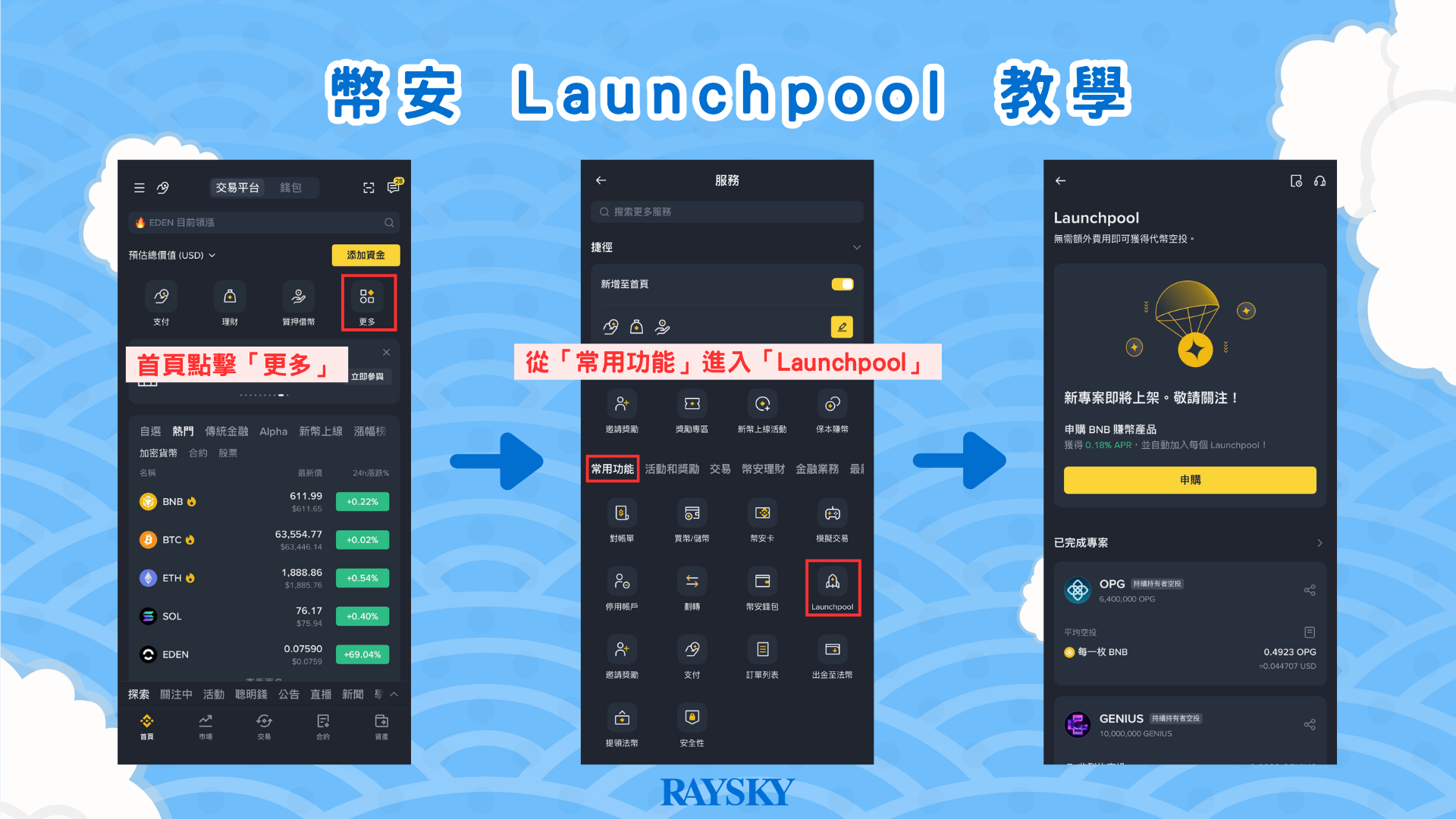 幣安新幣挖礦 Lanuchpool