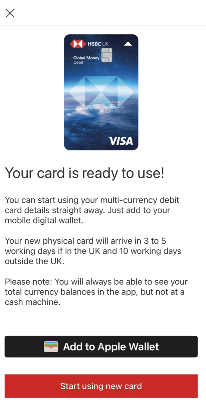 辦完就直接綁定 Apple Pay